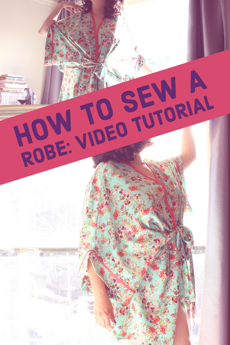 How to Sew a Robe, The Seamwork Almada | Vintage on Tap