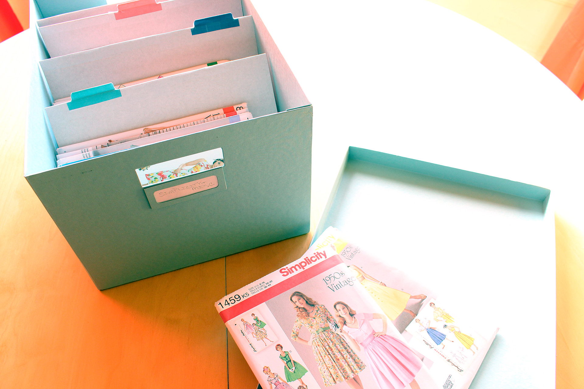 Organizing your Sewing Patterns, How to Video
