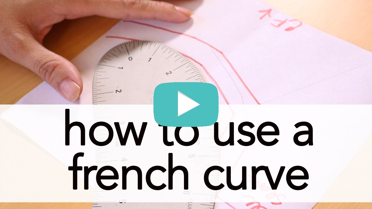 How to use a French Curve, tutorial | Vintage on Tap